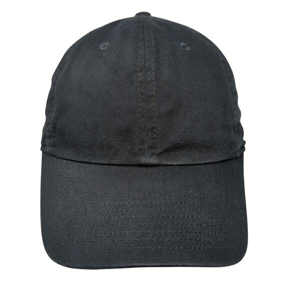 Nike Heritage86 Slideback Baseball Cap Black One Size Adjustable 6 Panel Blank - Picture 1 of 9